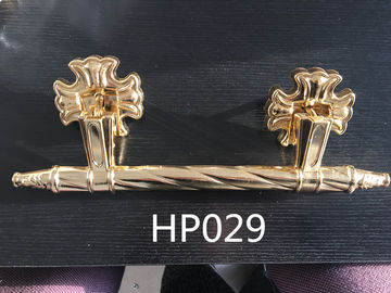 تابوت ديكور HP029 نعش بلاستيكية مقابض الذهب أو النحاس النحاس